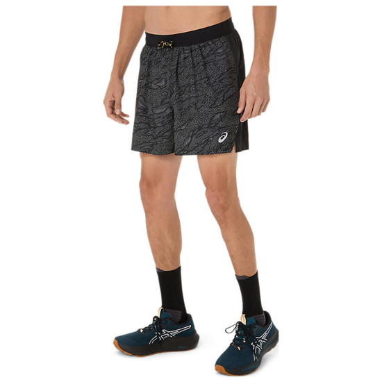 Asics Ανδρικό σορτς Fujitrail All Over Print 5'' Shorts